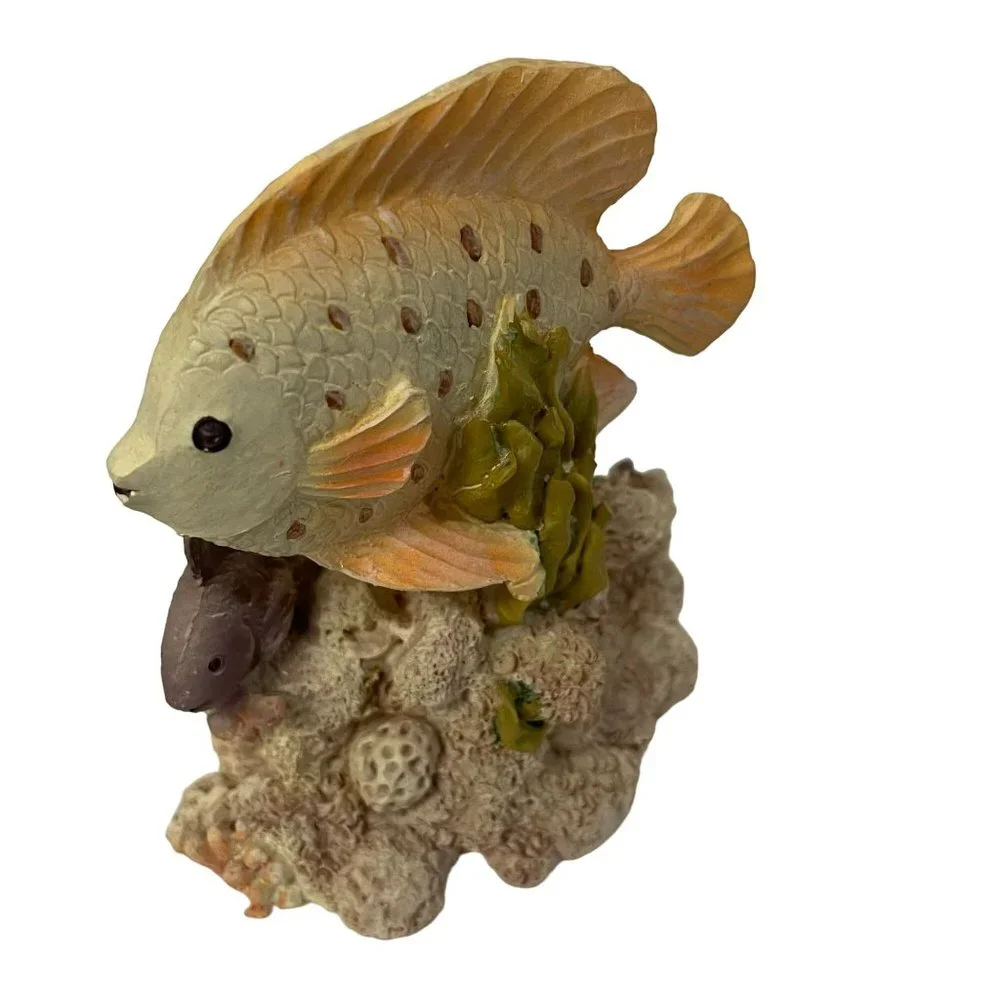 K's Collection Decorative Two Marine‎ Fish figurine Sculpture Multi
